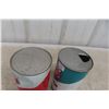 Image 7 : 2 Pacific 66 Motor Oil Quart Cans; 1W Product