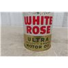 Image 3 : White Rose Ultra Motor Oil Quart Can
