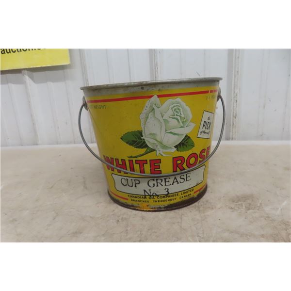 White Rose Cup Grease #3 10 Lb Cans; No Top Lid