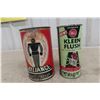 Image 1 : 2 Reliance Quart Antifreeze Cans; 1 Whiz Klean Flush 1 Lb