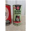 Image 3 : 2 Reliance Quart Antifreeze Cans; 1 Whiz Klean Flush 1 Lb