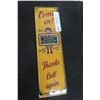 Image 1 : White Rose Fantasy EN-AR-CO Oil Sign, 4" x 13 1/2", Limited Edition No. 7 of 20