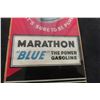 Image 3 : Red Indian Marathon Blue Palm Press Fantasy, 4" x 13 1/2", Limited Edition No. 8 of 20