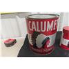 Image 2 : 2 Calmet Battery Powder Cans: 1x 10 lb, 1x 1 lb