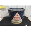 Image 1 : North Star 25 lb Grease Pail, Green Star