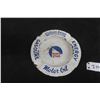 Image 1 : North Star Motoroil Porcelain Ashtray, 6" Diameter
