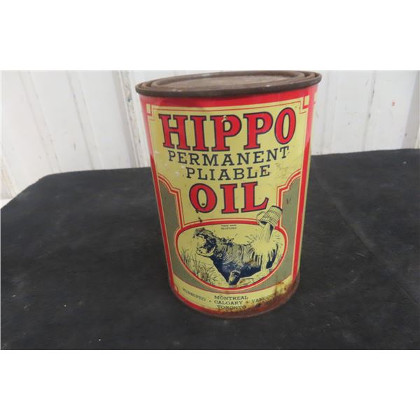 Hippo Oil Quart Can