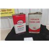 Image 1 : 2 One-Gallon Cans: Esso Universal and Texaco Chain Lube