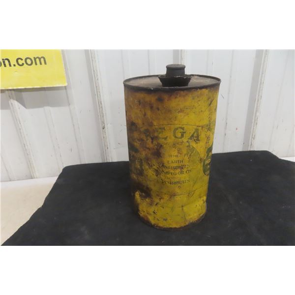 Regal Oil Can, 10" Height, 6" Diameter