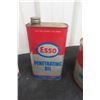 Image 4 : 3 Esso Cans (Various): 1-Gallon, Quart Petroleum Oil, and Axle Grease