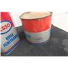 Image 6 : 3 Esso Cans (Various): 1-Gallon, Quart Petroleum Oil, and Axle Grease
