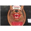 Image 3 : Coors Light Beer Wolf Hour Mounted Plastic Sign, 10" x 14"