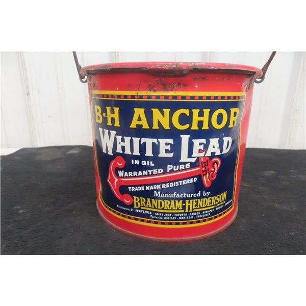 B-H Anchor White Lead, 25 lb Can