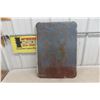 Image 5 : 7-Up Metal Embossed Menu Board, Vintage, 19" x 27"