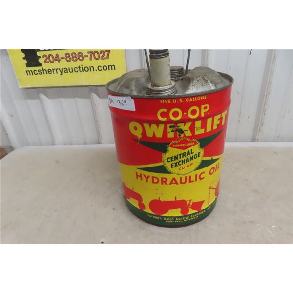 Co-op Quik Lift Hydraulic Oil, 5-Gallon Can