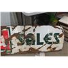 Image 4 : BA Bulk Sales Service Porcelain Vintage Sign, 21" x 117"