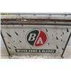 Image 7 : BA Wiper Service Station Cabinet, Metal, Vintage, 18" x 26" x 11"