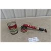 Image 1 : Esso Motor Oil Quart Can and Esso Flit In-Store Sprayer, Vintage