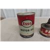 Image 2 : Esso Motor Oil Quart Can and Esso Flit In-Store Sprayer, Vintage