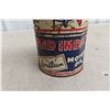 Image 4 : Red Indian Aviation Motor Oil, Quart Can