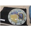 Image 1 : Petter Double Bubble Clock, 15" Diameter, Good Face Plate, Does Not Light Up, Vintage