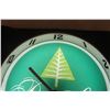Image 2 : Pine Side Dairy Double Bubble Clock, Lights Up, Minor Crack on Face Plate, Vintage, 15" Diameter