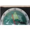 Image 5 : Pine Side Dairy Double Bubble Clock, Lights Up, Minor Crack on Face Plate, Vintage, 15" Diameter