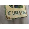 Image 6 : 7-Up Fresh Up with Bottle Girl, 1940s/50s, Vertical Metal Embossed Sign, 17" x 53"
