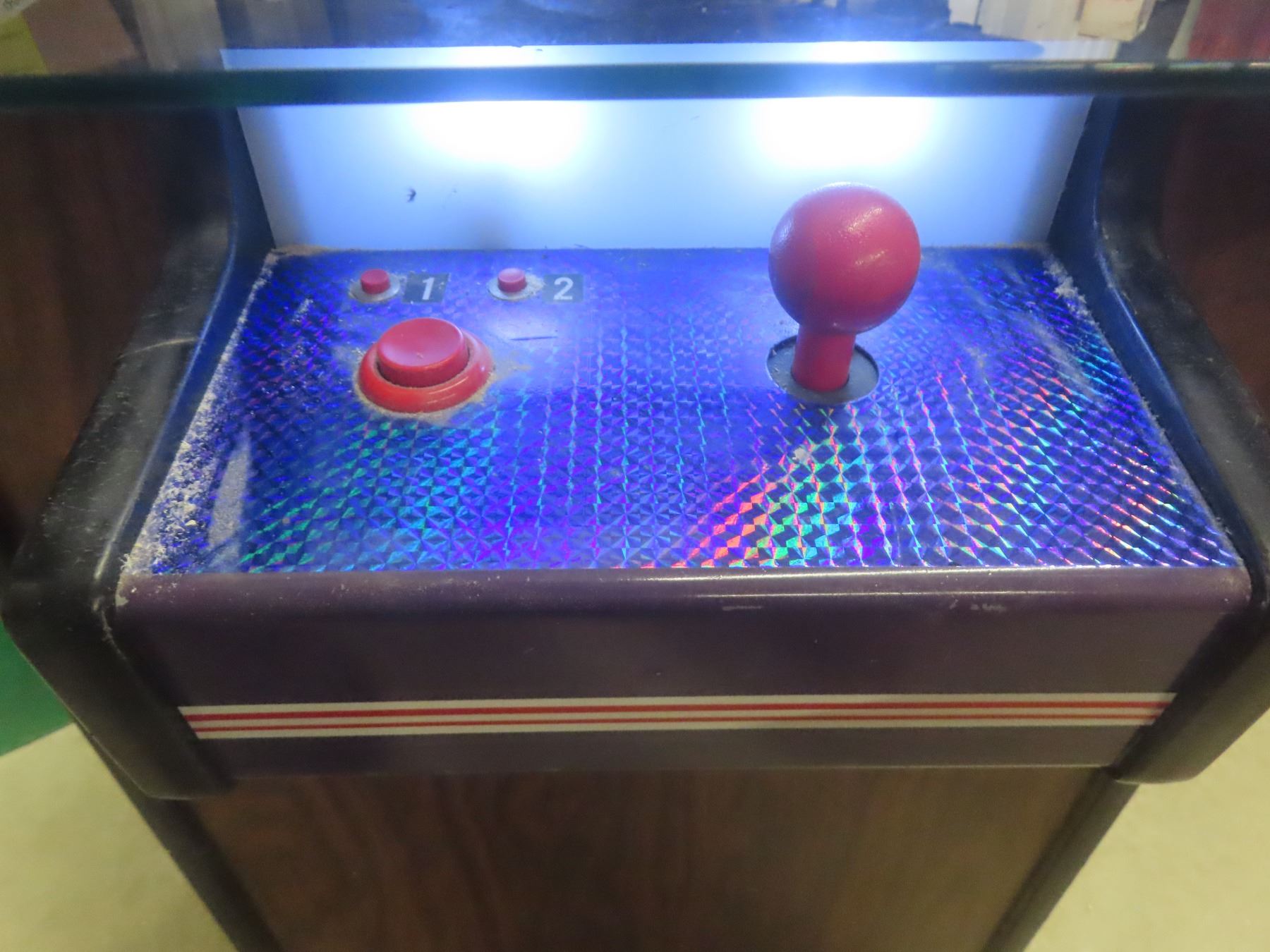 Pac-Man Cocktail Arcade Cabinet - 2 Players, Coin Op, Working w/ Keys!