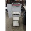 Image 7 : Vintage Canada Dry Rack with 2 Sided Topper Sign — 50" x 16" x Up to 16"