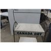 Image 9 : Vintage Canada Dry Rack with 2 Sided Topper Sign — 50" x 16" x Up to 16"