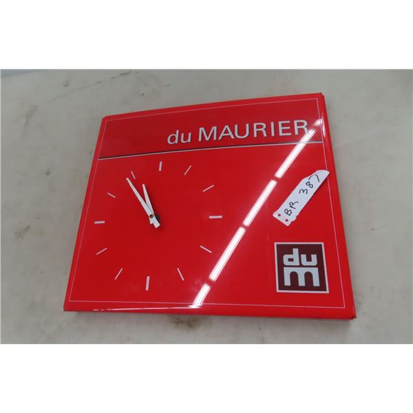 DuMaurier Clock — 16" x 14"