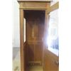 Image 10 : Vintage Wooden Telephone Booth with Manitoba Telephone System Logo — 84" x 27" x 27½" — No Phone