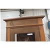 Image 2 : Vintage Wooden Telephone Booth with Manitoba Telephone System Logo — 84" x 27" x 27½" — No Phone