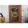 Image 4 : Vintage Wooden Telephone Booth with Manitoba Telephone System Logo — 84" x 27" x 27½" — No Phone