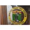 Image 8 : Vintage Wooden Telephone Booth with Manitoba Telephone System Logo — 84" x 27" x 27½" — No Phone
