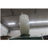 Image 12 : Bennett Vintage Gas Pump — Restored BA — with Reproduction Globe — Crack 