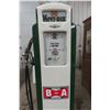 Image 2 : Bennett Vintage Gas Pump — Restored BA — with Reproduction Globe — Crack 