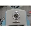 Image 2 : Bennett Model 546 Vintage Gas Pump - Restored Red Indian Panther Blue, Repro Globe, 2 New Lenses 