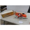 Image 1 : Stihl Toy Chain Saw — 16" Bar — Working — With Box and Cover