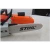 Image 4 : Stihl Toy Chain Saw — 16" Bar — Working — With Box and Cover