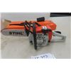 Image 6 : Stihl Toy Chain Saw — 16" Bar — Working — With Box and Cover