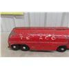 Image 10 : Otaco Minnitoy 1940s–50s Texaco Tanker Truck and Trailer - Pressed Steel, 26"