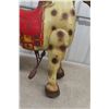 Image 4 : 1940s–50s Mobo Bronco Metal Ride-On Horse – Hand Painted, North England, D. Sebelt and Co.