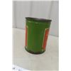 Image 5 : 5 Lb Green and Red Fast Mail Grease Tin by Hi-Way Refineries Ltd.