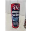 Image 2 : 3 Snowmobile/2-Cycle Oil Cans – STP, Wynns, SB (15 oz or 20 oz)