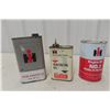 Image 2 : 3 International Oil Cans – Cream Separator, Engine Oil No. 1, and Penetrating Oil