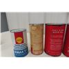 Image 7 : 6 Shell Oil Cans – Motor Oil, Cleaner, AT