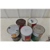 Image 7 : 5 Shell Oil Product Cans – 2 w/ Product