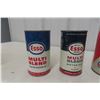 Image 4 : 5 Oil-Related Cans – Texaco, Havoline, Esso